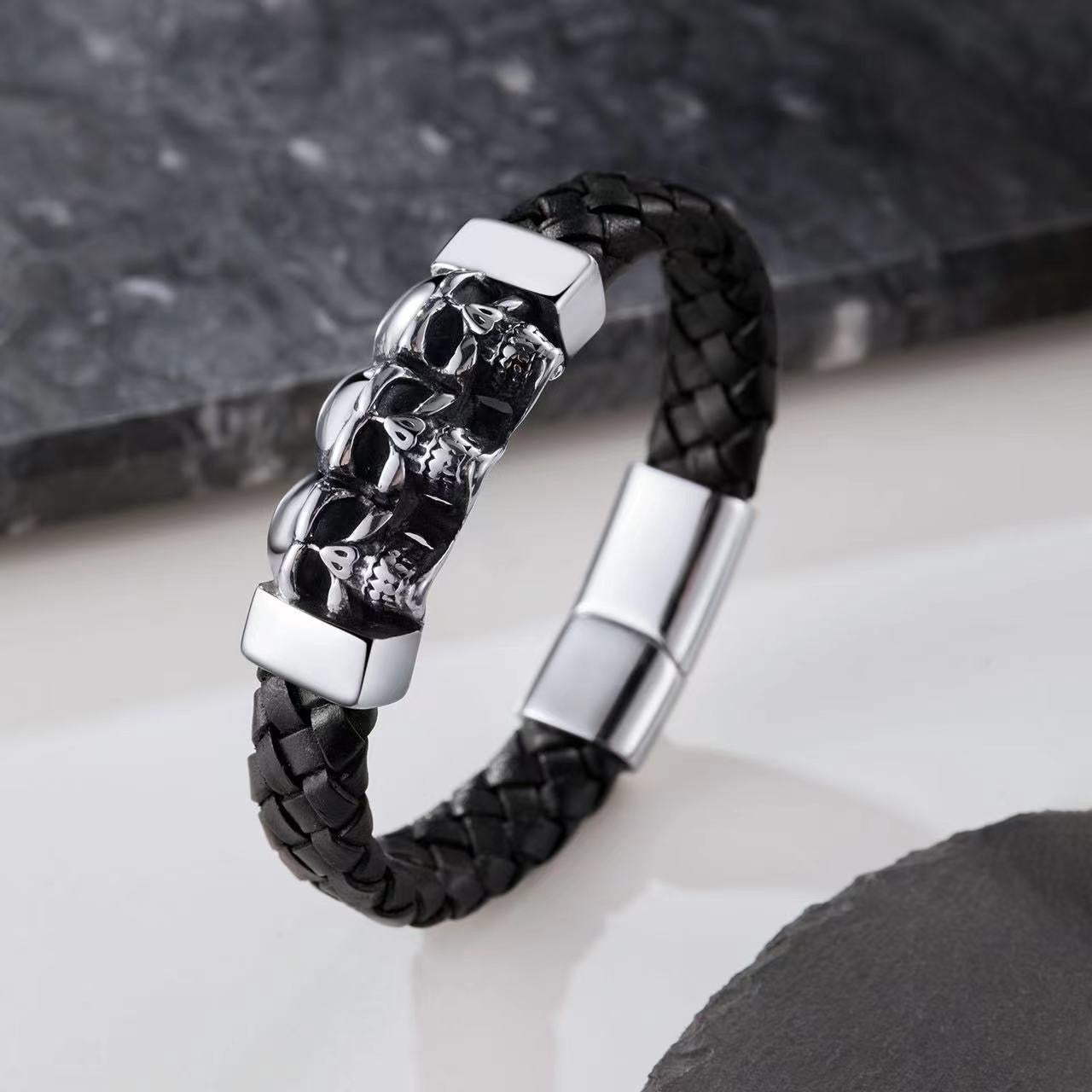 Leather bracelet