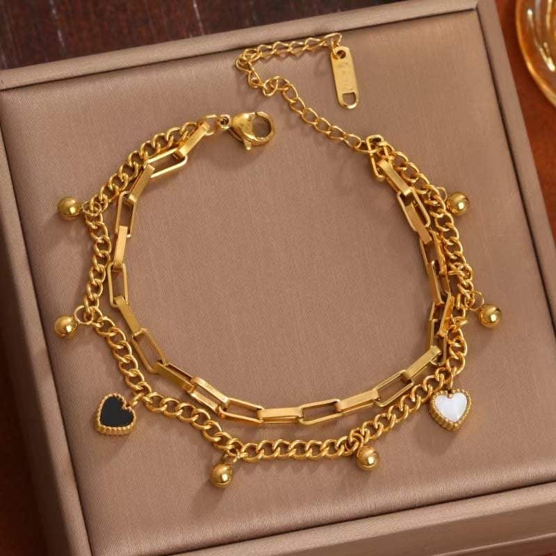 18k gold plated bracelet, intensity