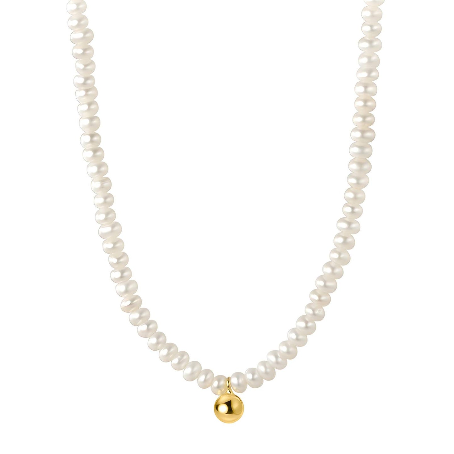 18K gold plated Stainless steel necklace, Intensity