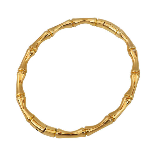 18K gold plated Stainless steel bracelet, Intensity