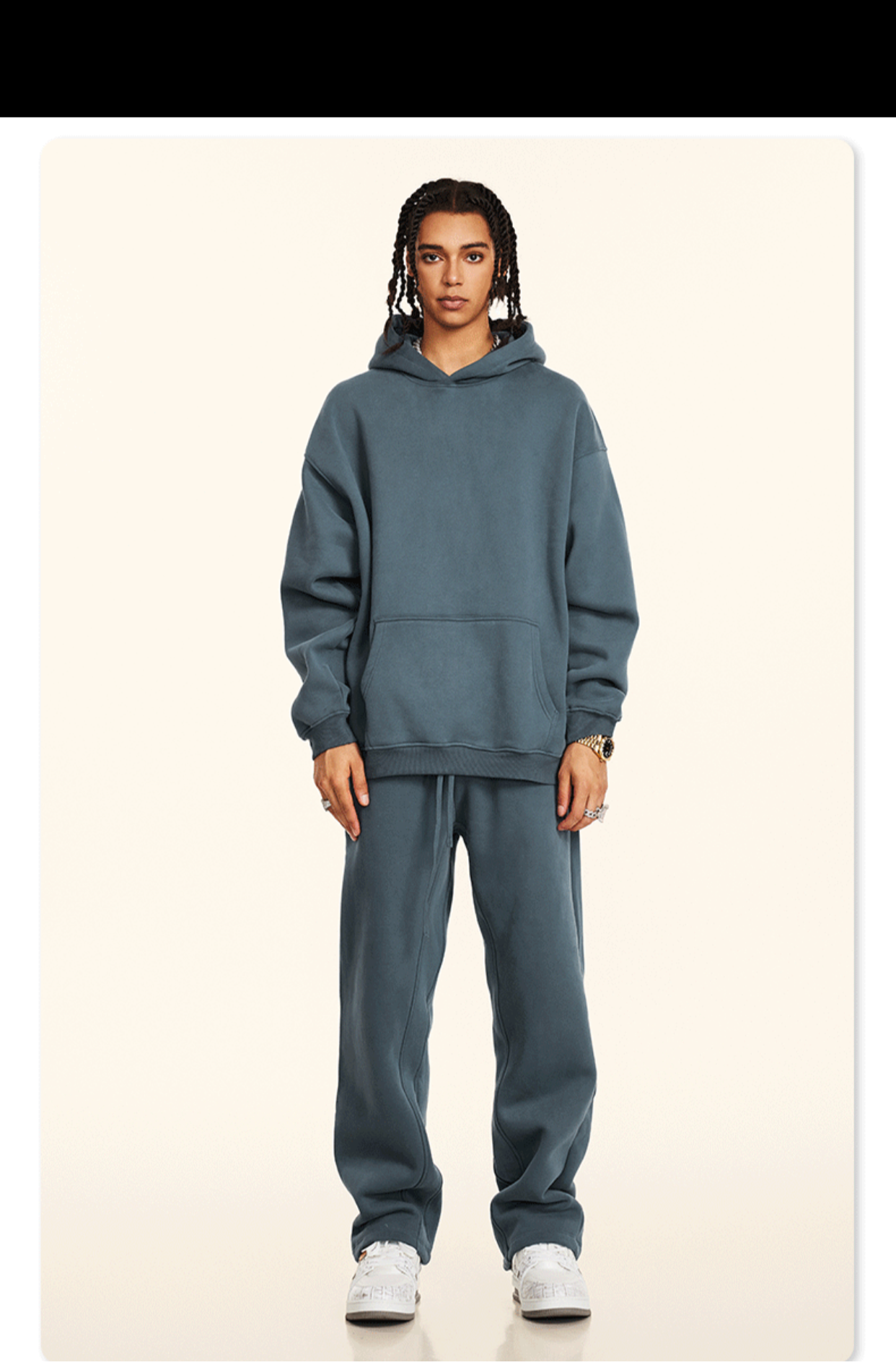 Smog blue 2 piece track suit - Hoodie & Jogger