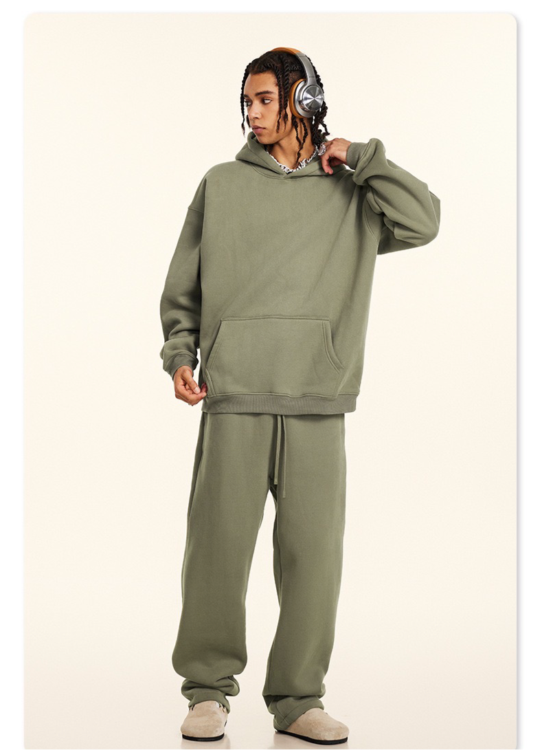 Khaki 2 piece track suit - Hoodie & Jogger