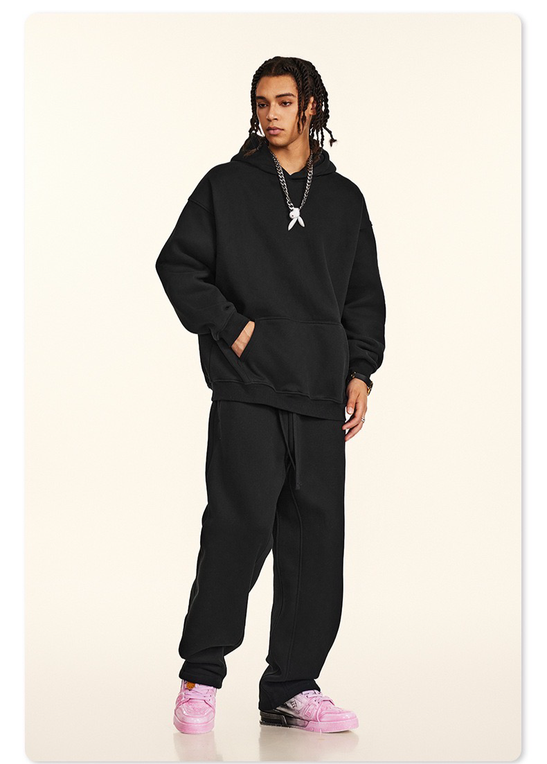 Black 2 piece track suit - Hoodie & Jogger