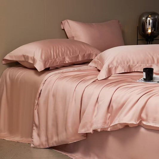 Luxurious silky duvet set