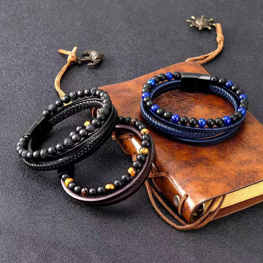 Leather bracelet