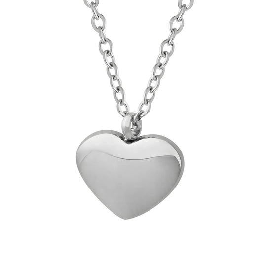 Stainless steel  Heart necklace, Intensity