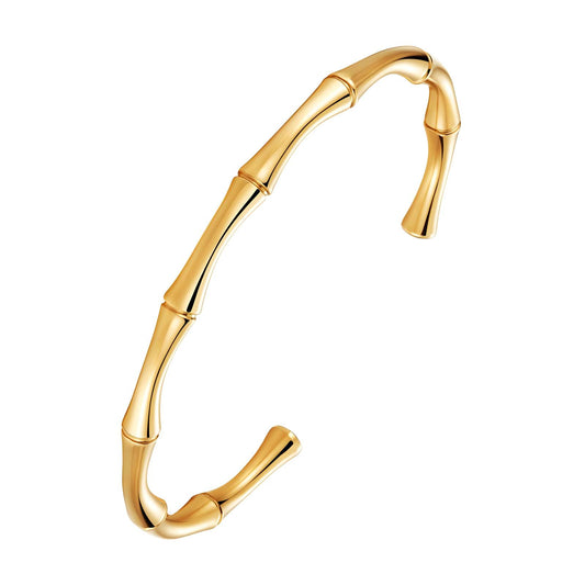 18K gold plated Stainless steel bracelet, Intensity