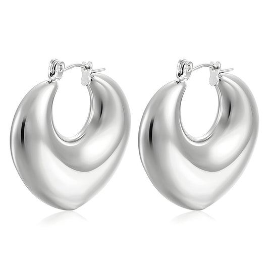 Stainless steel earrings, Intensity