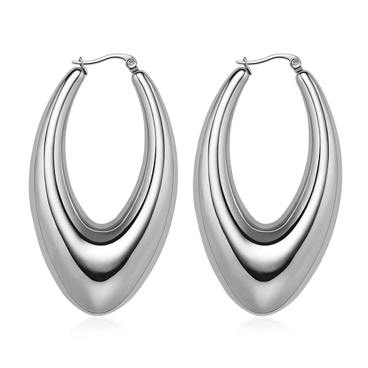 Stainless steel earrings, Intensity