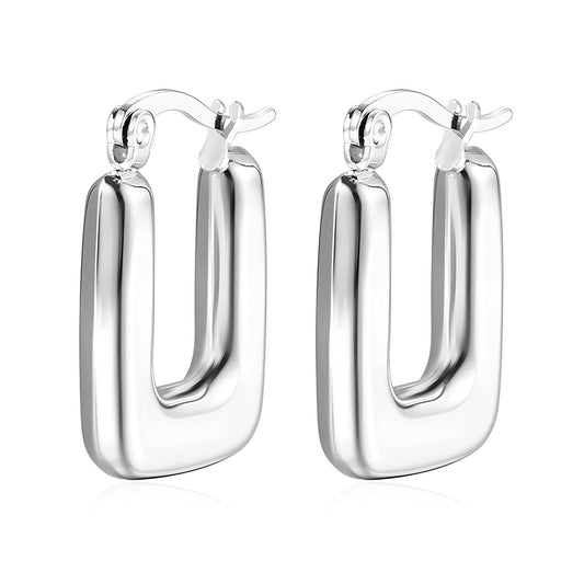 Stainless steel earrings, Intensity