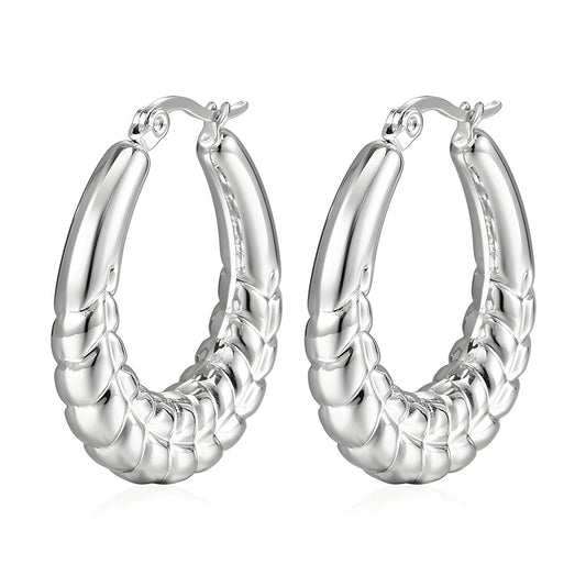 Stainless steel earrings, Intensity