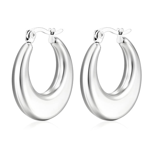 Stainless steel earrings, Intensity