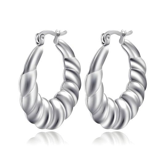 Stainless steel earrings, Intensity