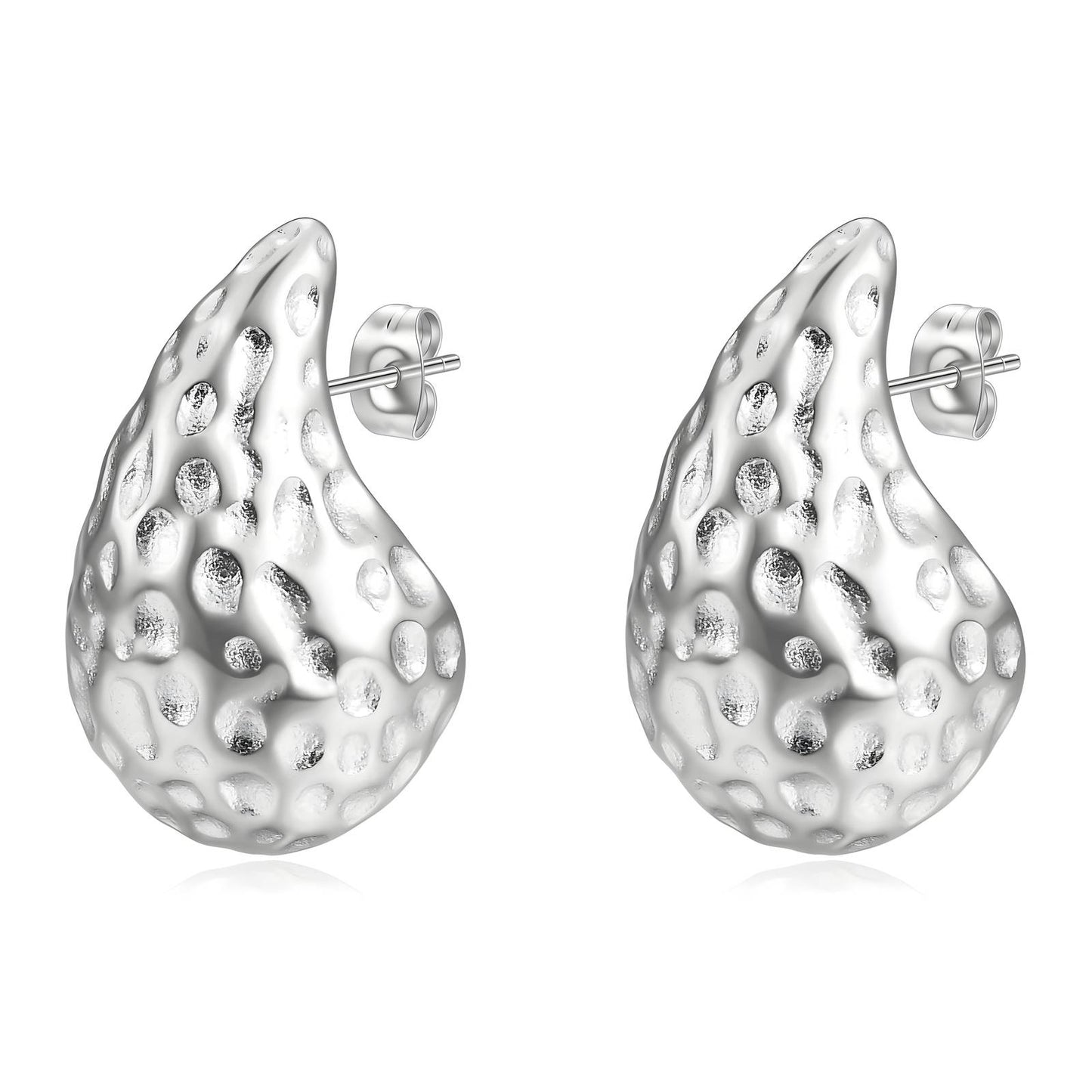 Stainless steel earrings, Intensity