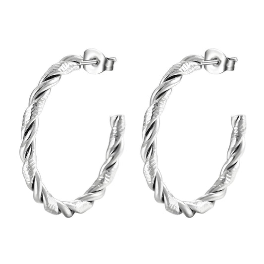 Stainless steel earrings, Intensity