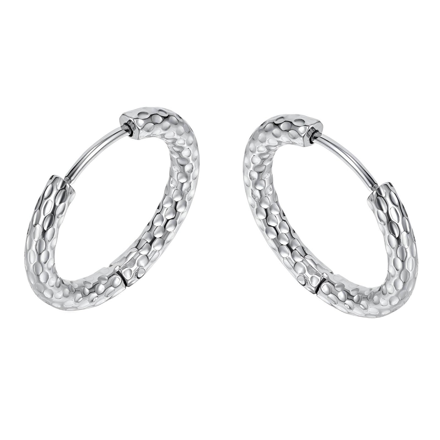 Stainless steel earrings, Intensity