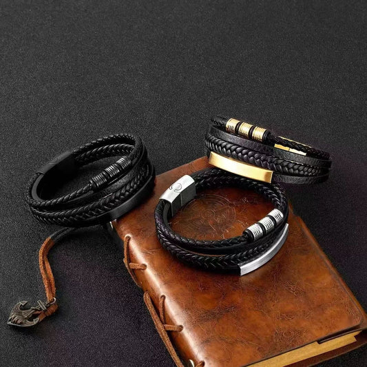 Leather bracelet