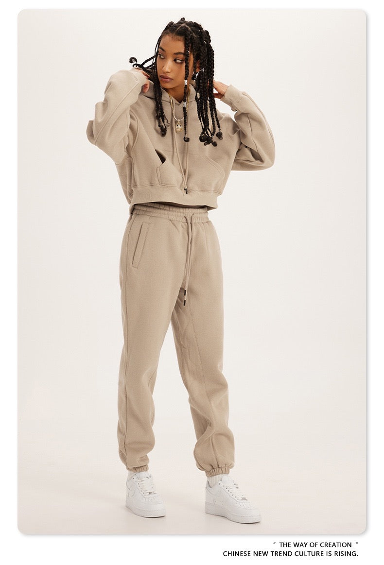 Light brown Ladies tracksuit