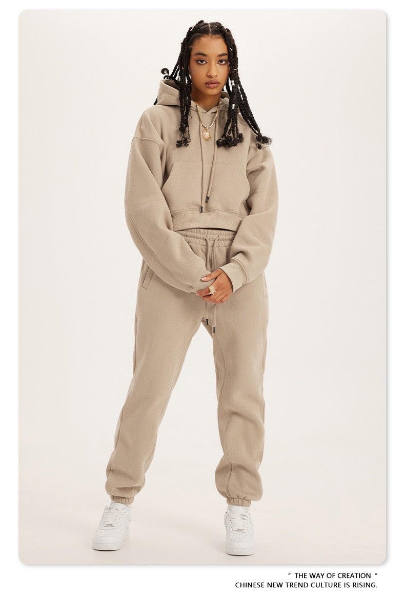 Light brown Ladies tracksuit