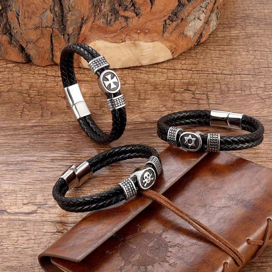 Leather bracelet