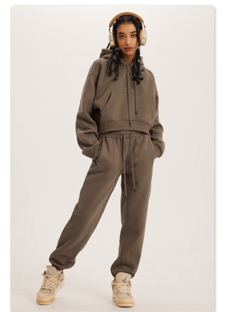 Dark brown Ladies tracksuit