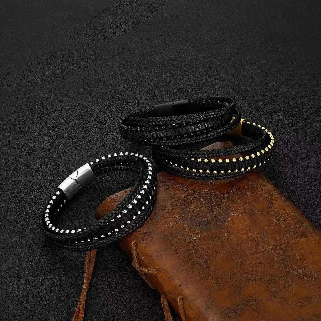 Leather bracelet