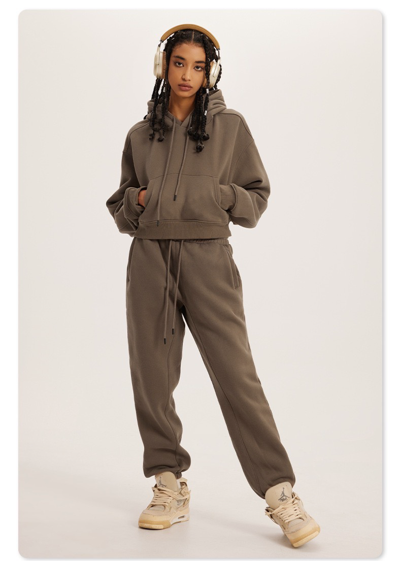 Dark brown Ladies tracksuit