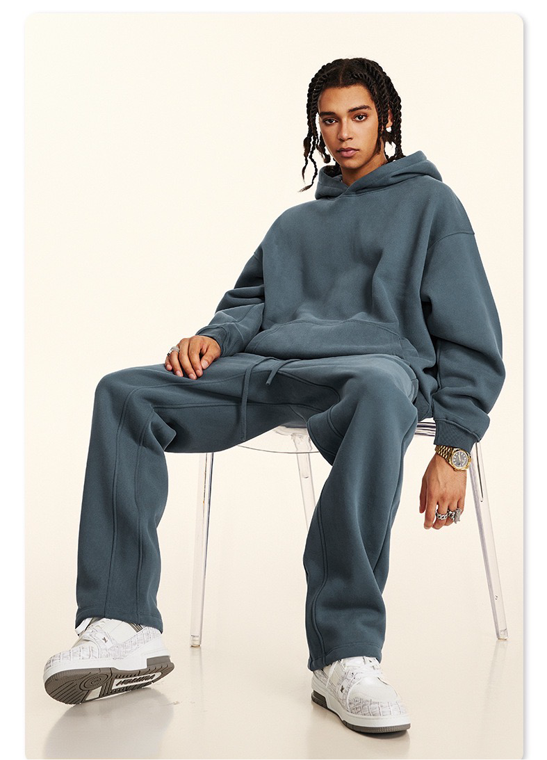 Smog blue 2 piece track suit - Hoodie & Jogger