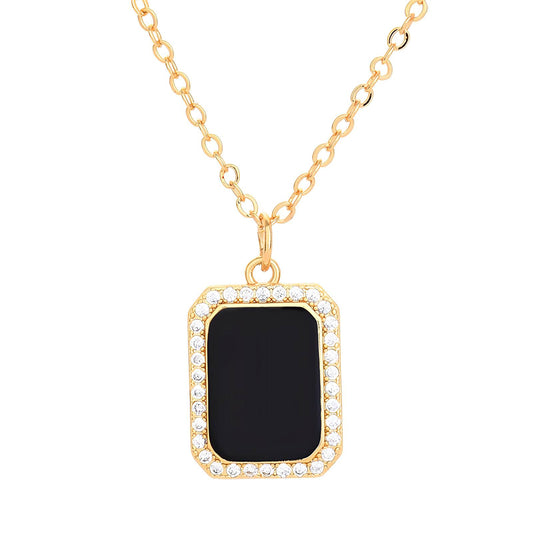 18K gold plated Stainless steel necklace, Intensity