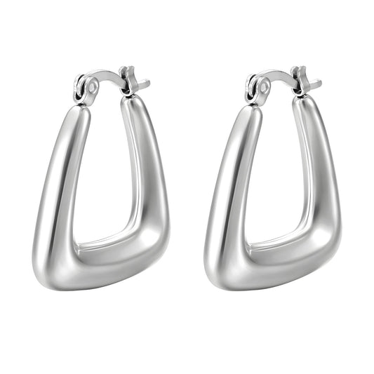 Stainless steel earrings, Intensity